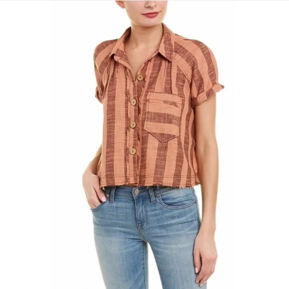 We the Free Away at Sea Striped Top - Picture 2 of 8